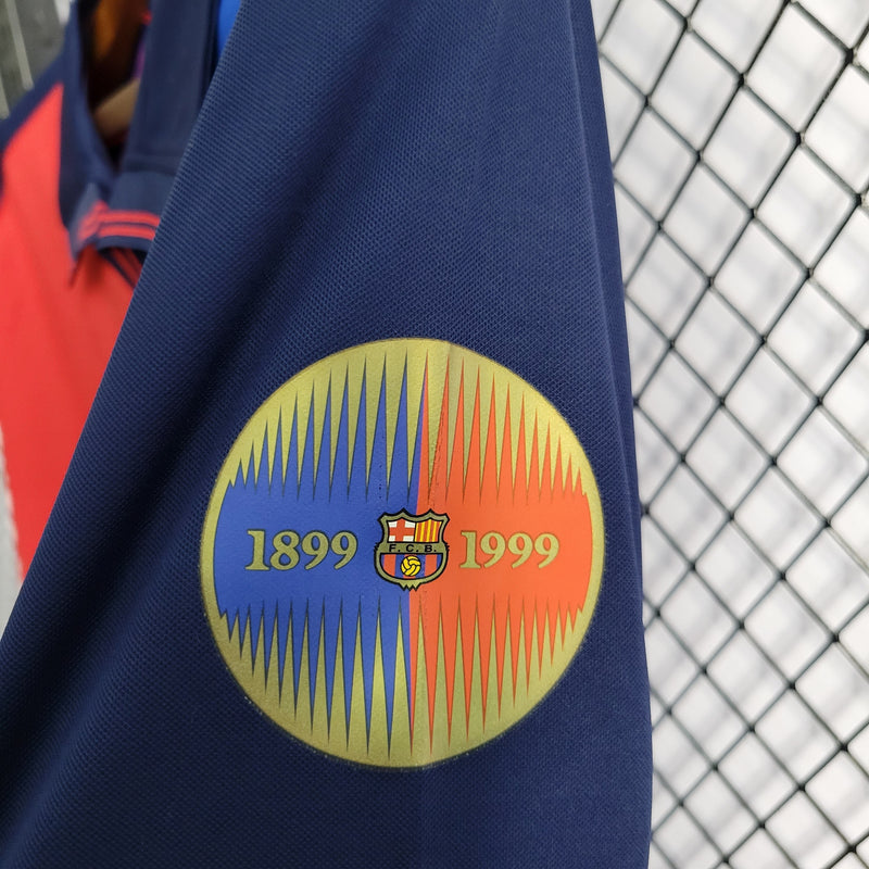 camisa-manga-longa-masculina-barcelona-barca-100-anos-nike-retro-azul-vermelho-vermelha-fcb-messi-neymar-iniesta
